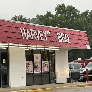 the front of the restaurant