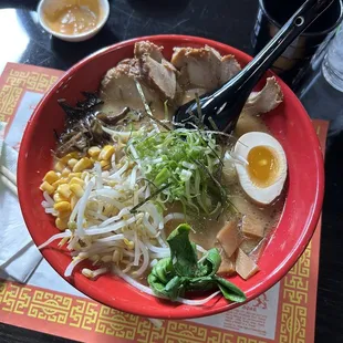 Miso Ramen with Red Snapper