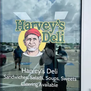 Harvey&apos;s Deli door