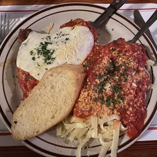 Chicken Parmigiana Pasta