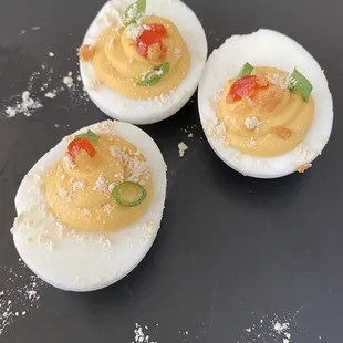 Deviled eggs
