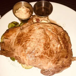 Prime rib, the flash turned it brown.  I have it at both locations, it&apos;s excellent.