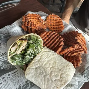 Caesar Salad Wrap