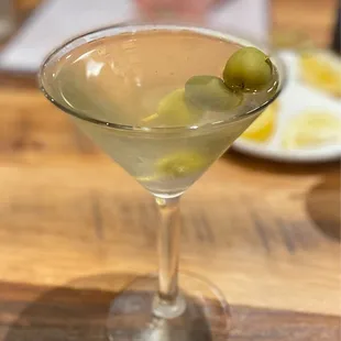 Dirty martini