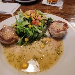 Crab Cake Salad