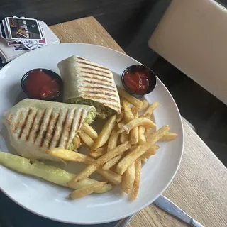 Buffalo Chicken & Avocado Wrap