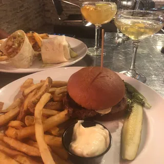 Turkey Apple Brie Burger