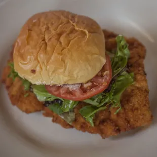 The meat to bun ratio of our Pork Tenderloin Sandwich is on point!