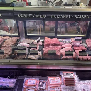 They have all kinds of fresh meat as well