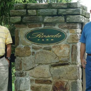 George and Marty Visiting the farm for our pastured Beef