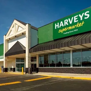 the front of the store