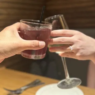 drink, oysters and mussels