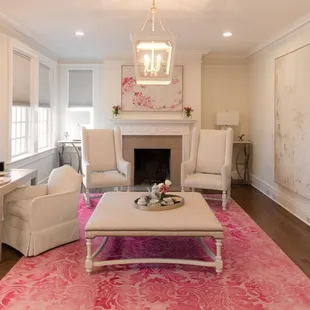 Redbud Suite. Beautiful Pink and White.