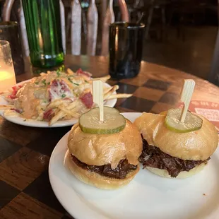 REUBEN FRIES and SLIDERS