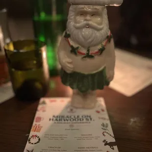 Santa cocktail