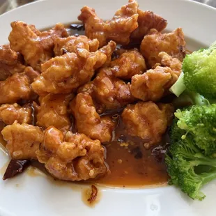 Orange Chicken Lunch