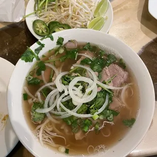 Beef pho, nice