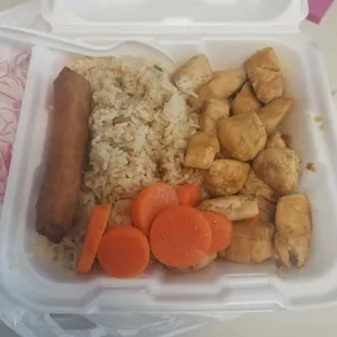 Hibachi Lunch Combos