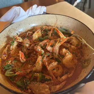 Shrimp Pan Lamb