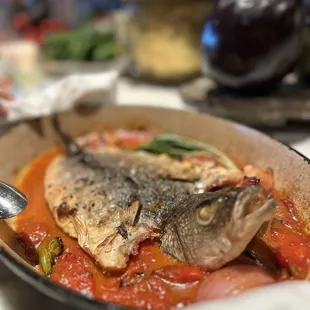 Grilled Branzino