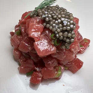 Blue fin Tuna. Sashimi. Tartar ($69)