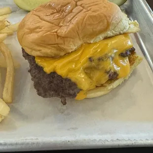 Smash burger extra patty