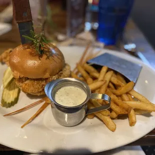 Fried chicken sandwich- so so