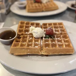 Vanilla waffle