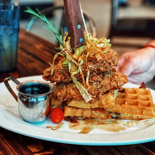 Chicken&amp; Waffle
