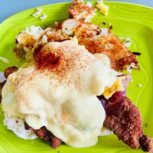 Fried Chicken Benedict