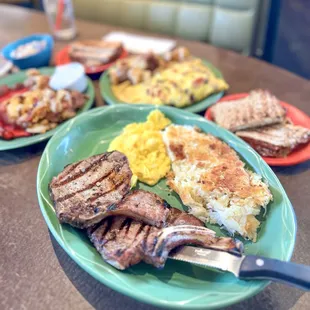 Pork Chops &amp; Eggs