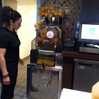 12 oz. Fresh Squeezed Orange Juice