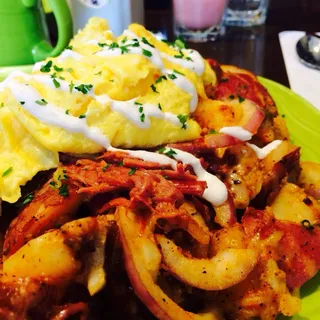 Corned Beef Hash Benedict