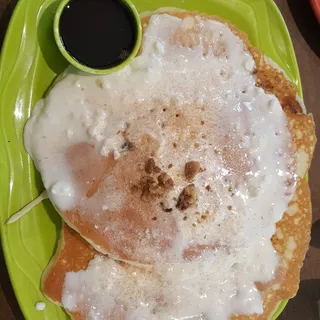 Cinnamon Roll Pancakes