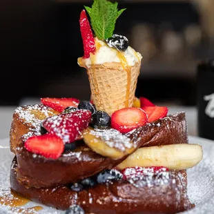 Banana Split French Toast