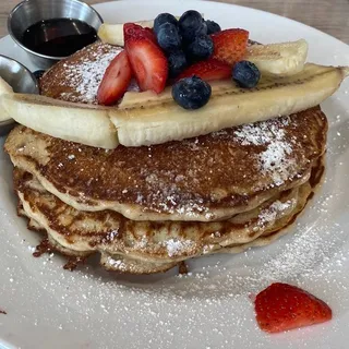 Protein Packed Buttermilk Pancakes