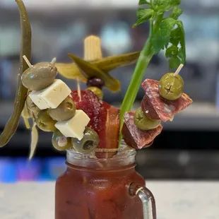 Build your own Bloody Mary bar!!