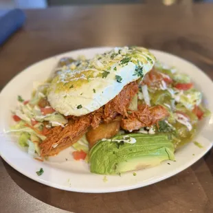Potato &amp; Cheese bfast tacos w/ Chicken Tinga
