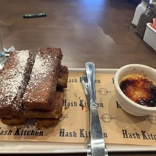 Bread Pudding French Toast Sticks
