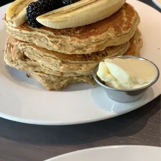 Protein Packed Buttermilk Pancakes