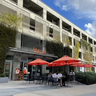 Cute spot to sit outside!