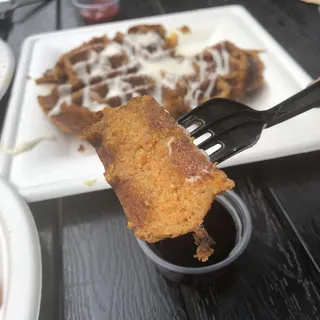 Carrot Cake Belgian Waffle