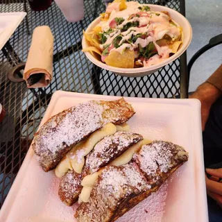 Custard Stuffed French Toast