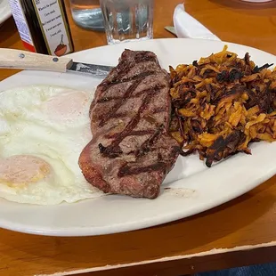 Steak and Eggs