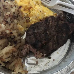 steak, food