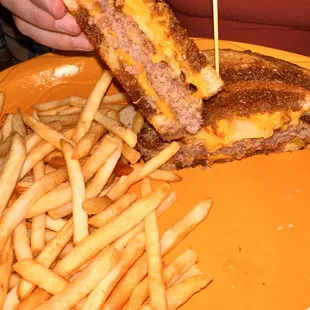 Patty Melt w/ Cheddar