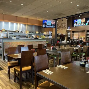 Looks good so far, good traditional menu selections .