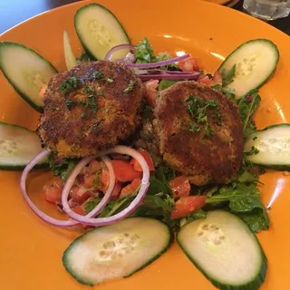 Crab Cake Salad