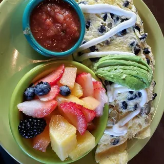 4 Egg Tex-Mex Omelette