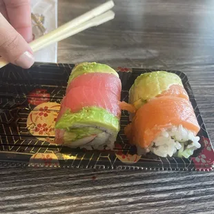Rainbow roll